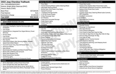 2022 Jeep Cherokee Trailhawk
