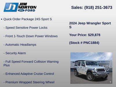 2024 Jeep Wrangler Sport S