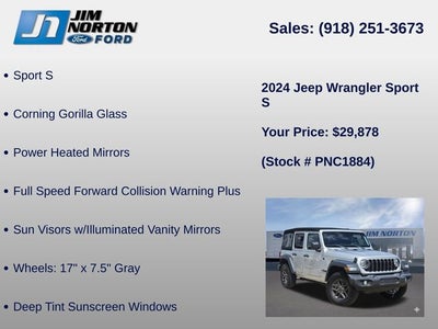 2024 Jeep Wrangler Sport S