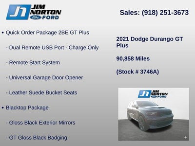 2021 Dodge Durango GT Plus