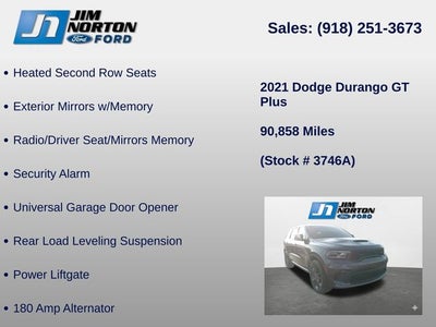 2021 Dodge Durango GT Plus