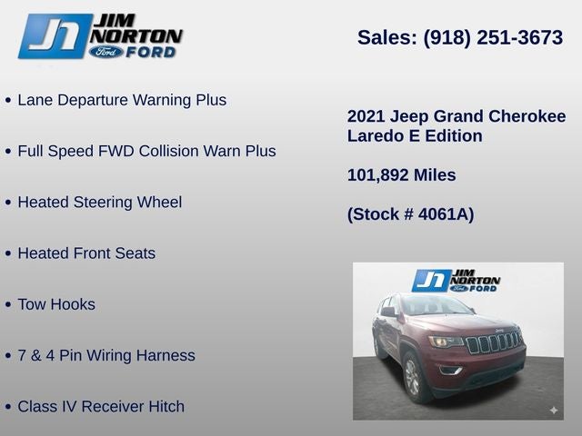 2021 Jeep Grand Cherokee Laredo E