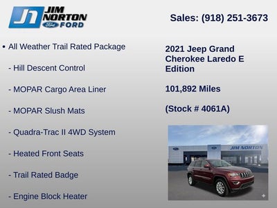 2021 Jeep Grand Cherokee Laredo E