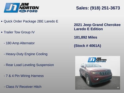 2021 Jeep Grand Cherokee Laredo E