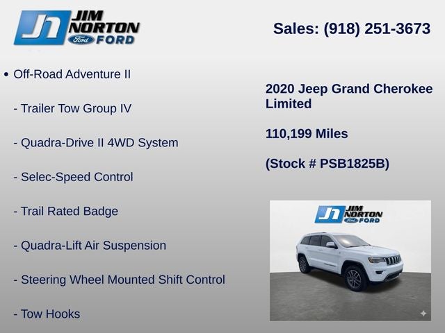 2020 Jeep Grand Cherokee Limited