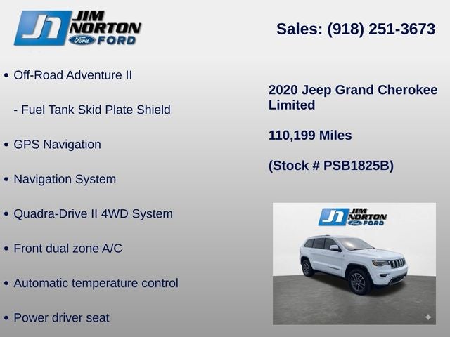 2020 Jeep Grand Cherokee Limited