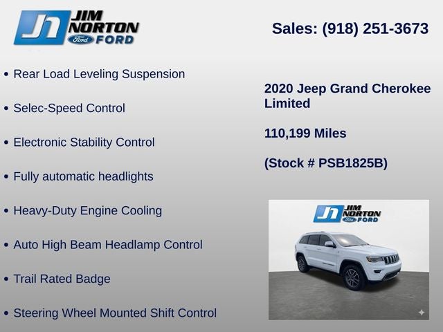 2020 Jeep Grand Cherokee Limited