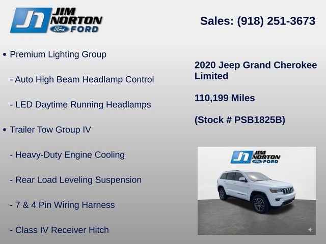 2020 Jeep Grand Cherokee Limited