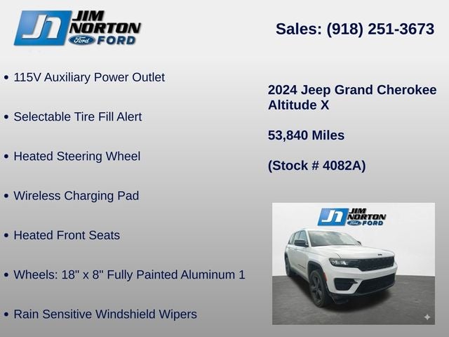 2024 Jeep Grand Cherokee Altitude X