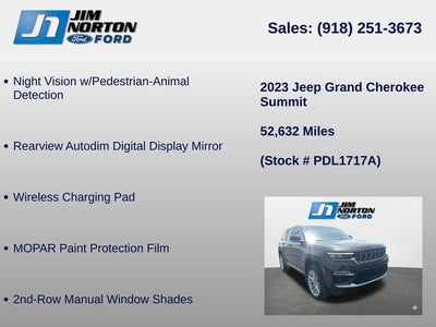2023 Jeep Grand Cherokee Summit