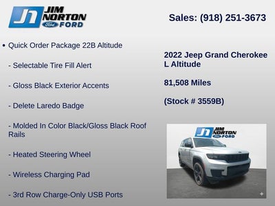 2022 Jeep Grand Cherokee L Altitude
