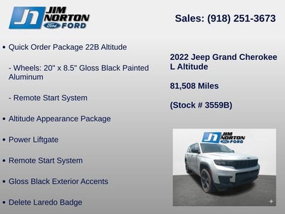 2022 Jeep Grand Cherokee L Altitude