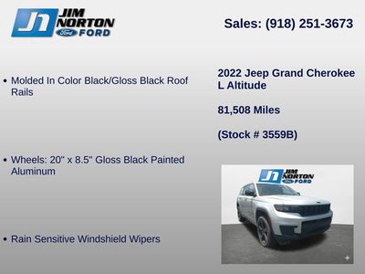 2022 Jeep Grand Cherokee L Altitude