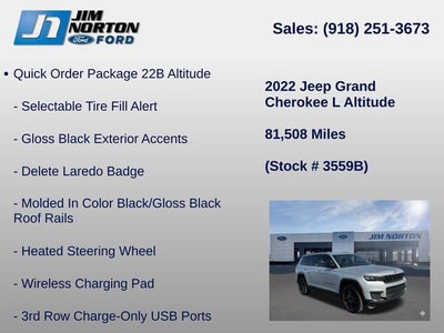2022 Jeep Grand Cherokee L Altitude