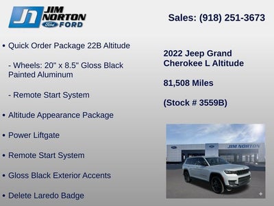 2022 Jeep Grand Cherokee L Altitude