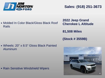 2022 Jeep Grand Cherokee L Altitude