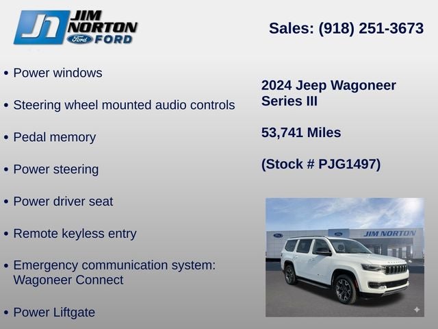 2024 Jeep Wagoneer Series III