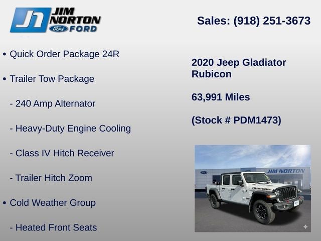 2020 Jeep Gladiator Rubicon