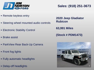 2020 Jeep Gladiator Rubicon