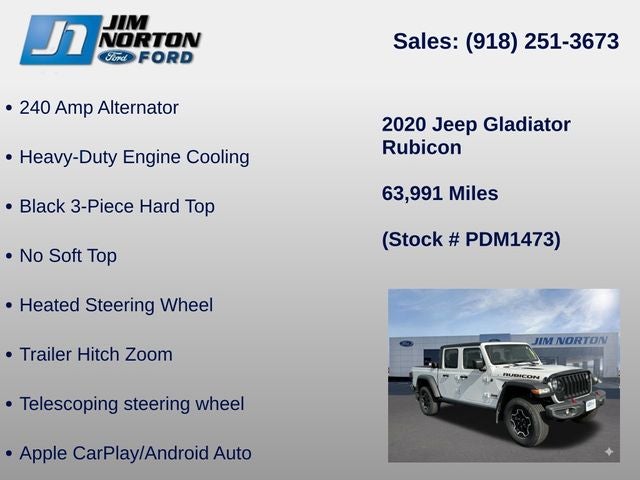 2020 Jeep Gladiator Rubicon