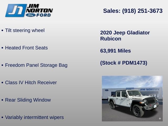 2020 Jeep Gladiator Rubicon