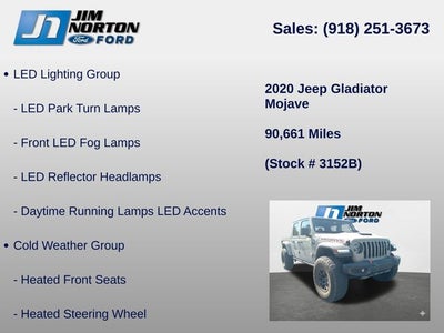 2020 Jeep Gladiator Mojave