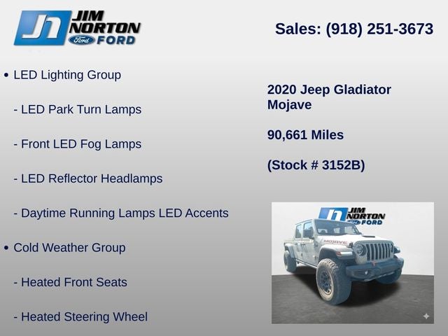 2020 Jeep Gladiator Mojave