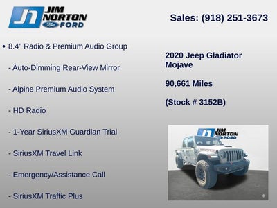 2020 Jeep Gladiator Mojave