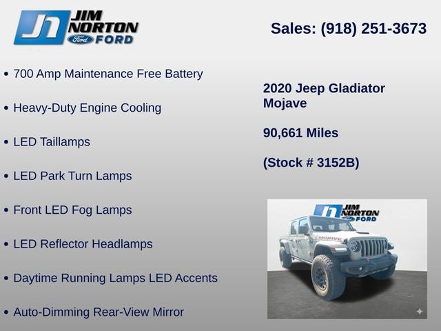 2020 Jeep Gladiator Mojave