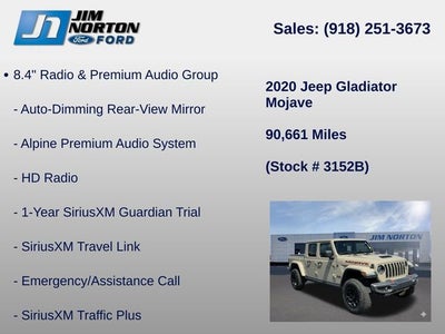 2020 Jeep Gladiator Mojave