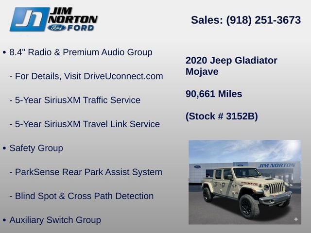 2020 Jeep Gladiator Mojave