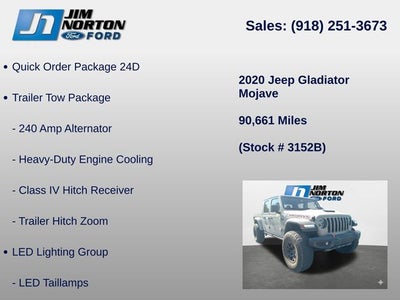 2020 Jeep Gladiator Mojave