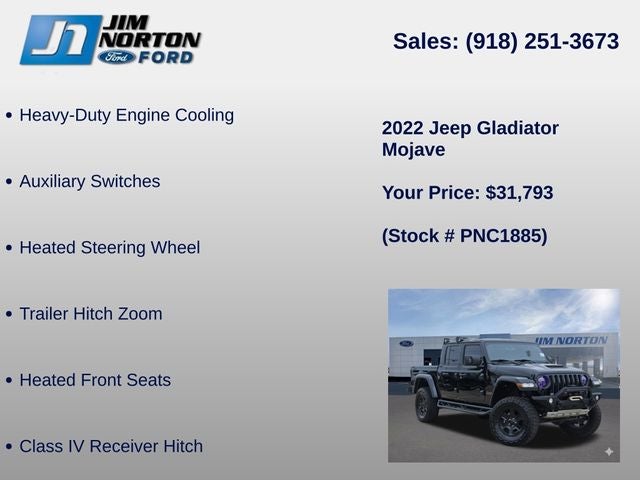 2022 Jeep Gladiator Mojave