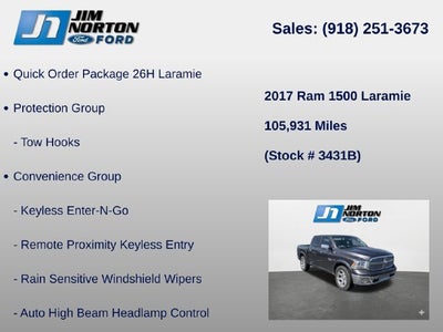 2017 RAM 1500 Laramie
