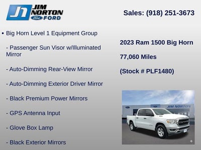 2023 RAM 1500 Big Horn/Lone Star