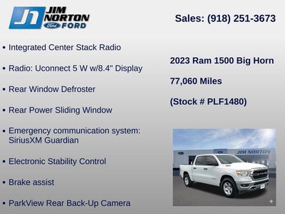 2023 RAM 1500 Big Horn/Lone Star