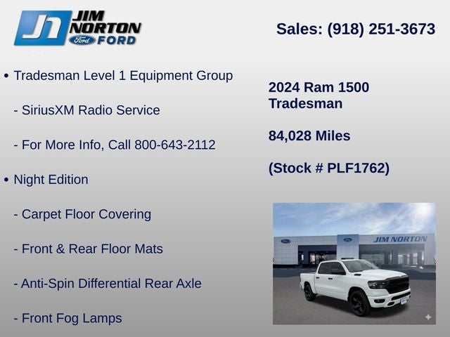 2024 RAM 1500 Tradesman