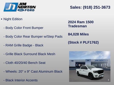 2024 RAM 1500 Tradesman