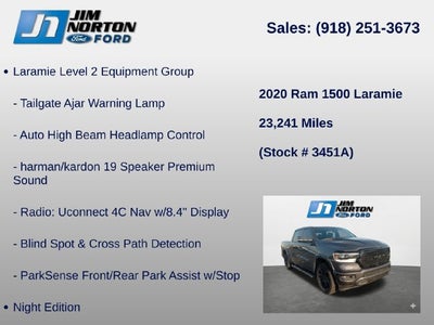 2020 RAM 1500 Laramie
