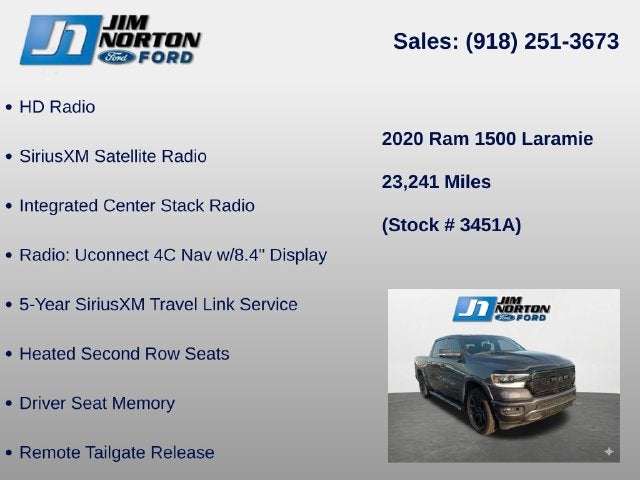 2020 RAM 1500 Laramie