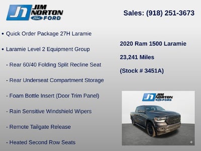 2020 RAM 1500 Laramie