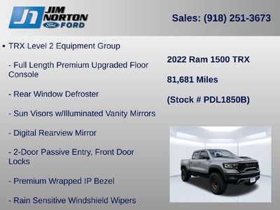 2022 RAM 1500 TRX