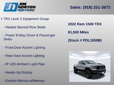 2022 RAM 1500 TRX