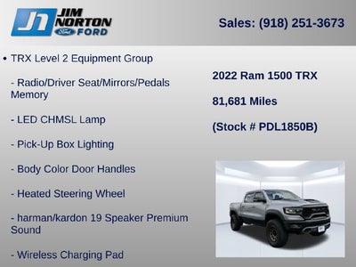 2022 RAM 1500 TRX