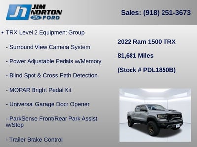 2022 RAM 1500 TRX
