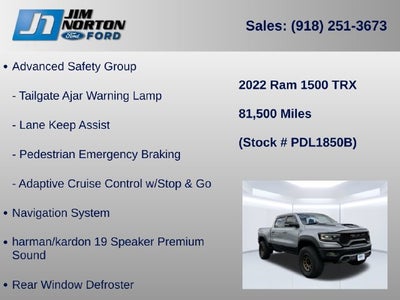 2022 RAM 1500 TRX