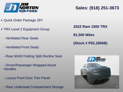 2022 RAM 1500 TRX