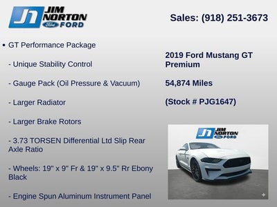 2019 Ford Mustang GT Premium