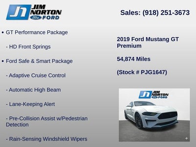 2019 Ford Mustang GT Premium