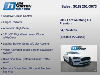 2019 Ford Mustang GT Premium